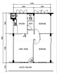 Blk 93 Paya Lebar Way (Geylang), HDB 3 Rooms #565344131